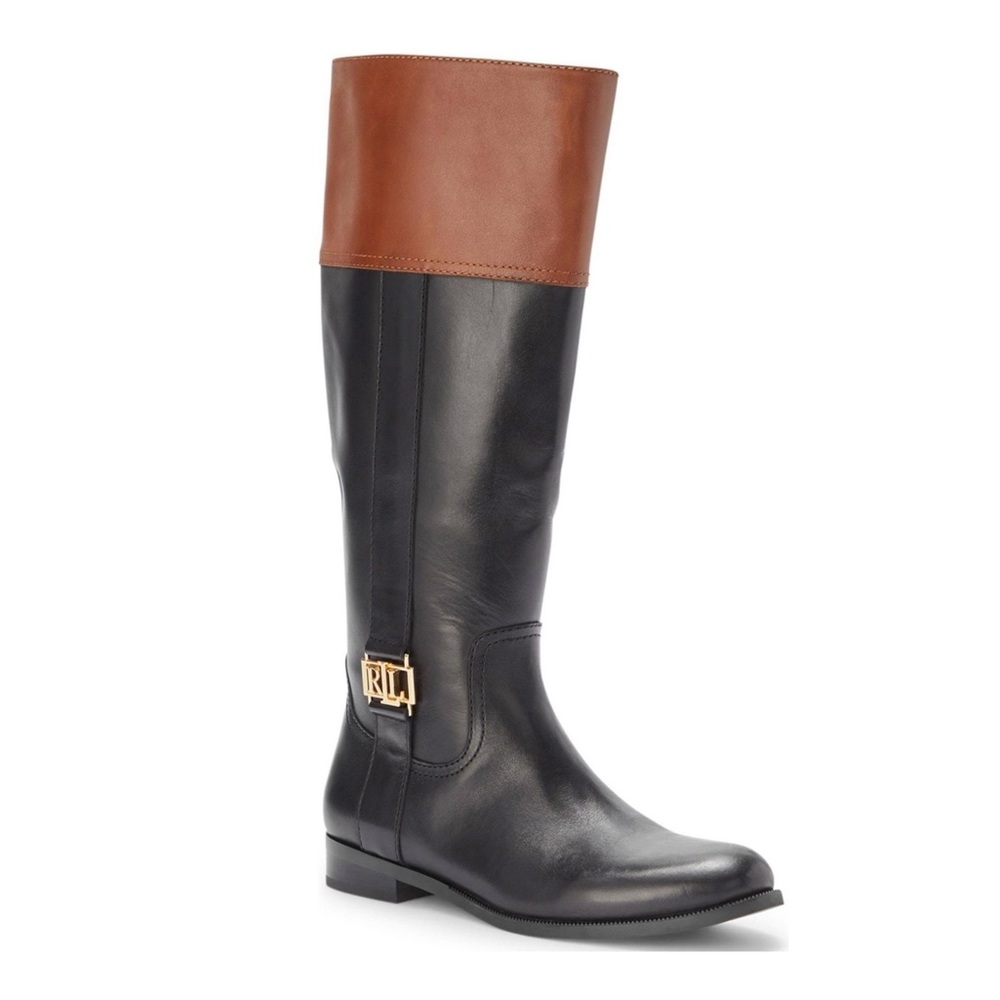 Ralph Lauren Berdie Riding Boot *New